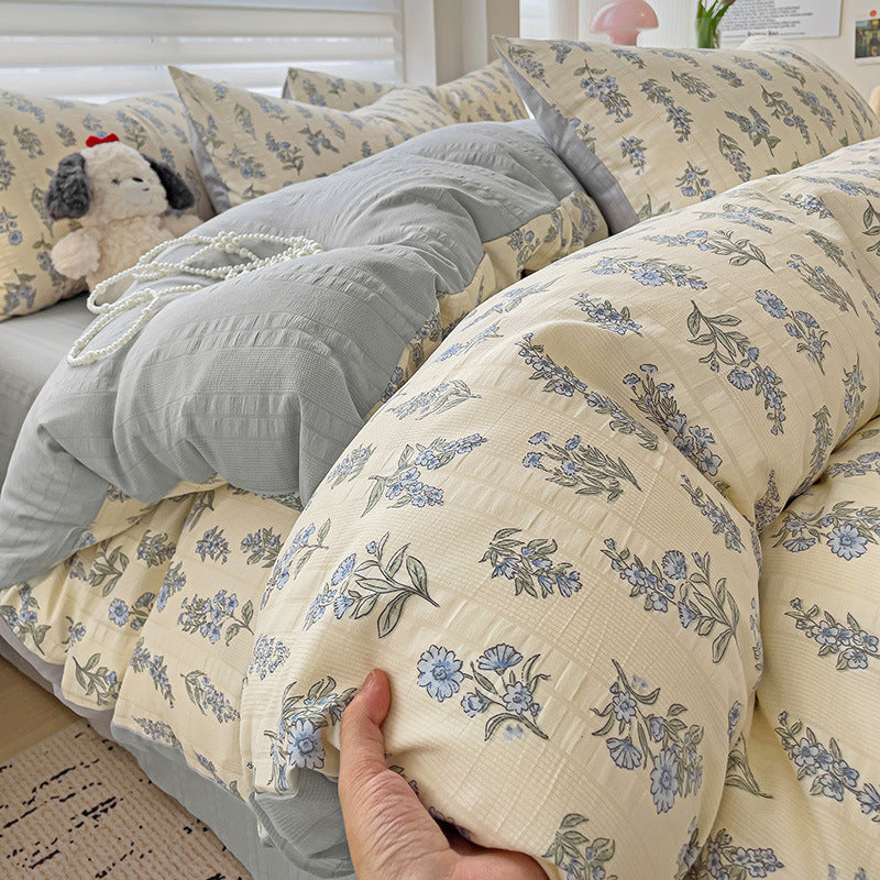 Cleo | Pastel Floral Bedding Set 5