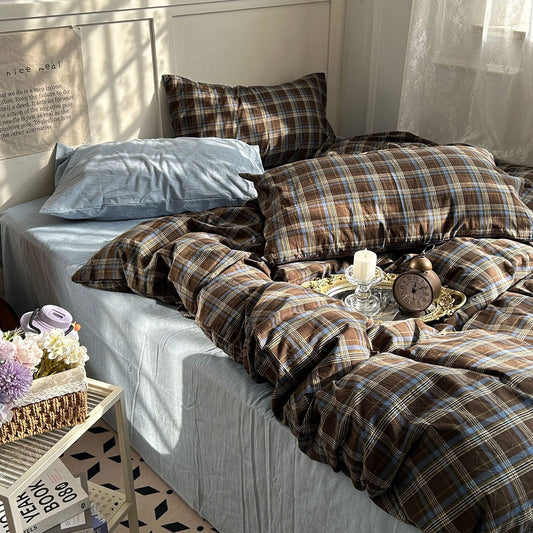 Margot | Vintage Checkered Bedding Set 1