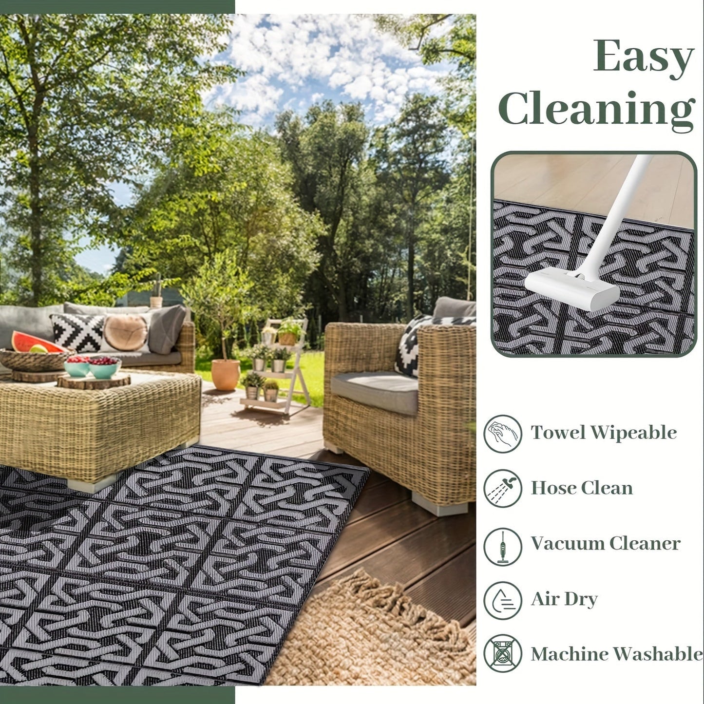 Odette | Reversible Outdoor Mat 7