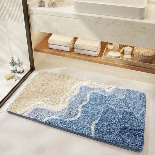 AquaHaven Luxury Bath Mat – Soft Microfiber Comfort for a Fresh, Stylish Bathroom