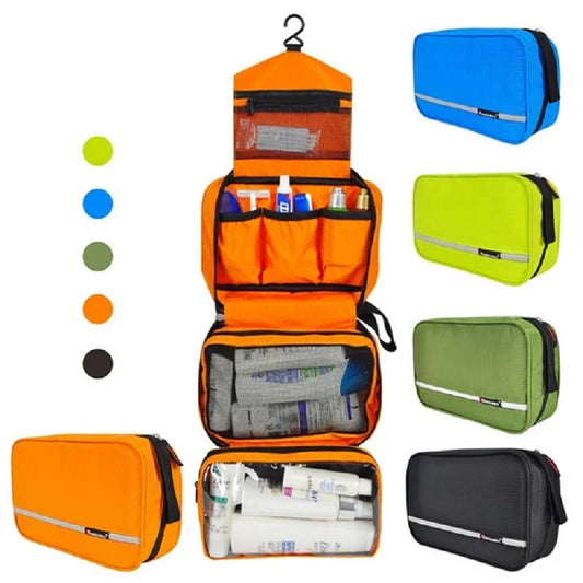 Travel Essentials | Large Waterproof Toiletry Bag with Spacious Storage | Versatile Organizer for Men and Women 1