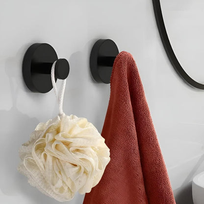 Grip Lock Shower Hooks, No-Drill Suction Mount