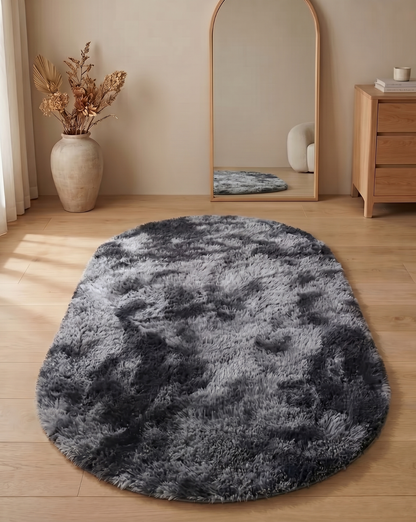 Soft Plush Shag Area Rug - Non-Slip and Machine Washable, 120 cm