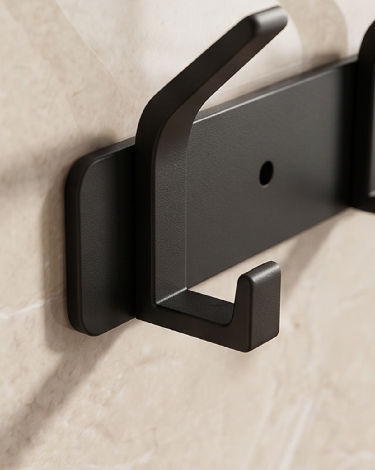 Wall Hooks Aluminum – 3, 4, 5, or 6 Hooks | Bathroom Towel Hooks