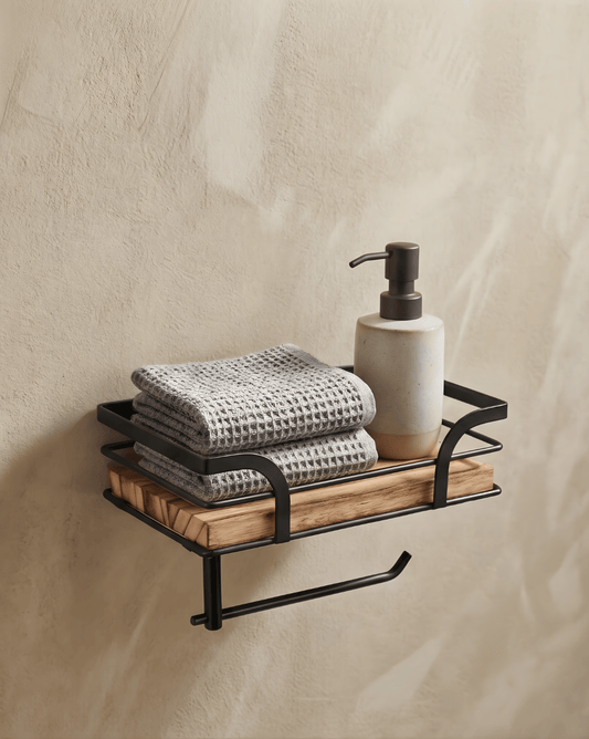Wall Toilet Paper Holder – Toilet Paper Holder with Storage