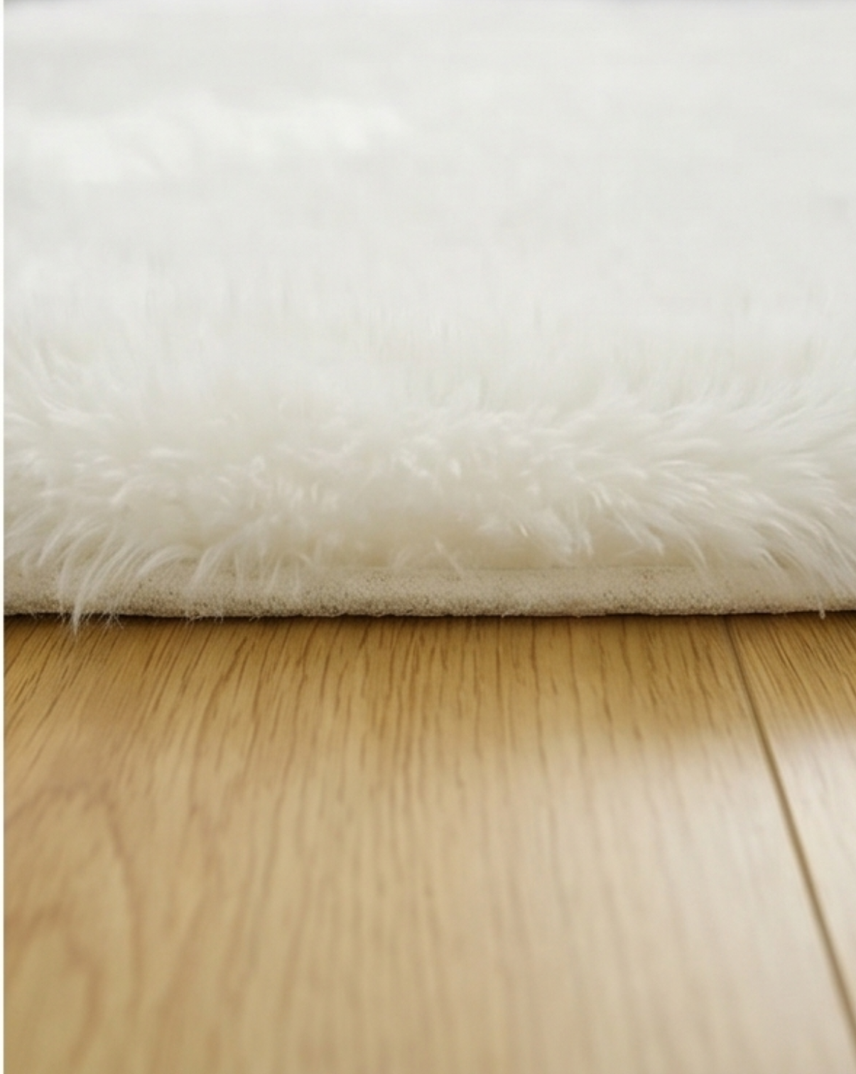 Soft Plush Shag Area Rug - Non-Slip and Machine Washable, 120 cm