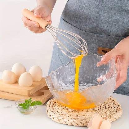 12-Piece Kitchen Utensil Set, Silicone with Wood Accent, Heat-Resistant to 230°C, Non-Stick