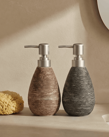 Ceramic Soap Dispenser – Japanese Vintage Style – 400 mL Hand Soap Bottle