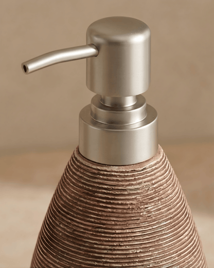 Ceramic Soap Dispenser – Japanese Vintage Style – 400 mL Hand Soap Bottle