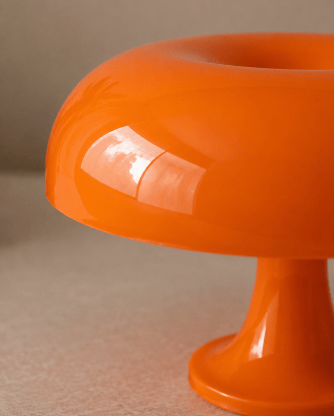 Mushroom Table Lamp - Retro Design, 32 cm