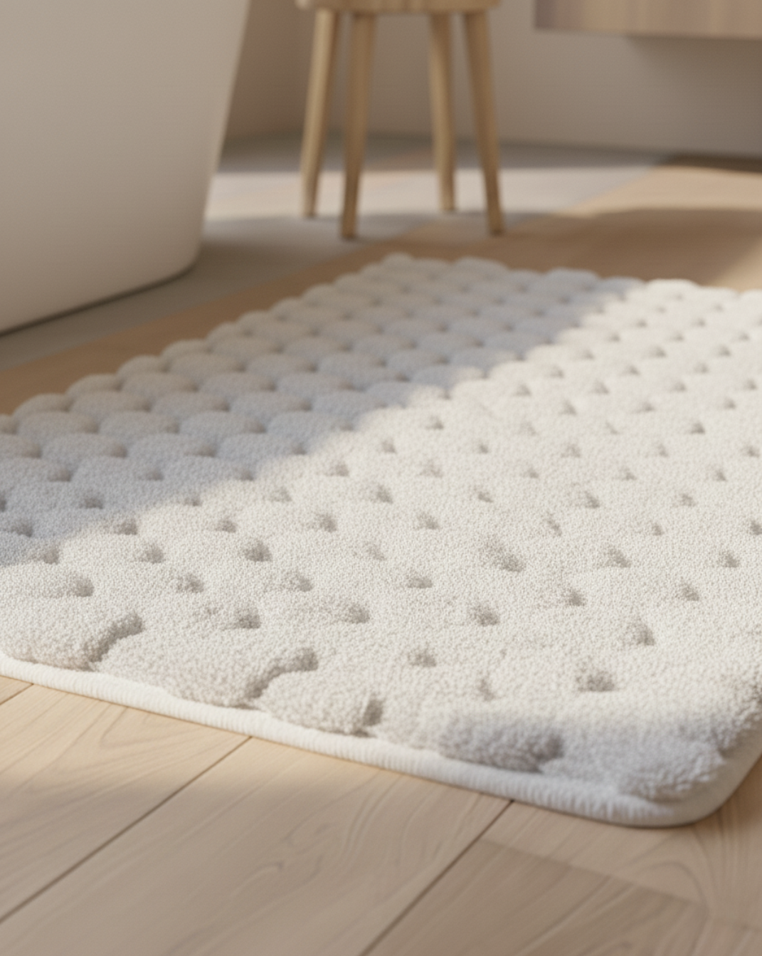 Plush Absorbent Bath Mat | Maison Roze - Black