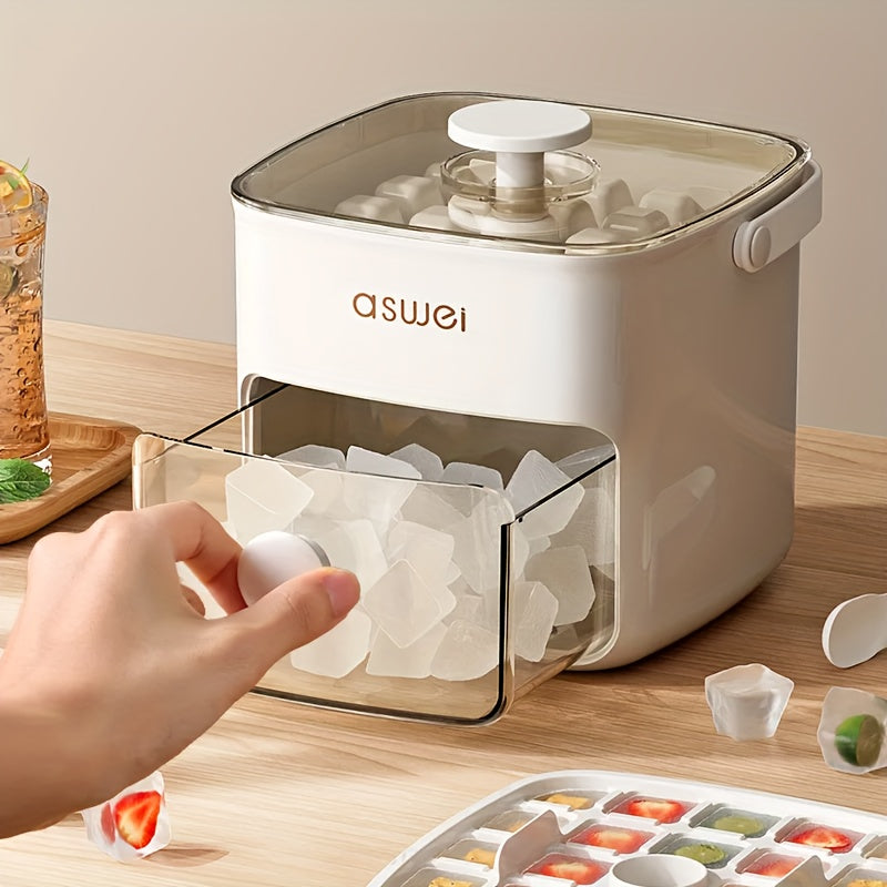 Electric Ice Maker, High Capacity, for Ice Cubes and Ice Balls, Kitchen or Home Bar