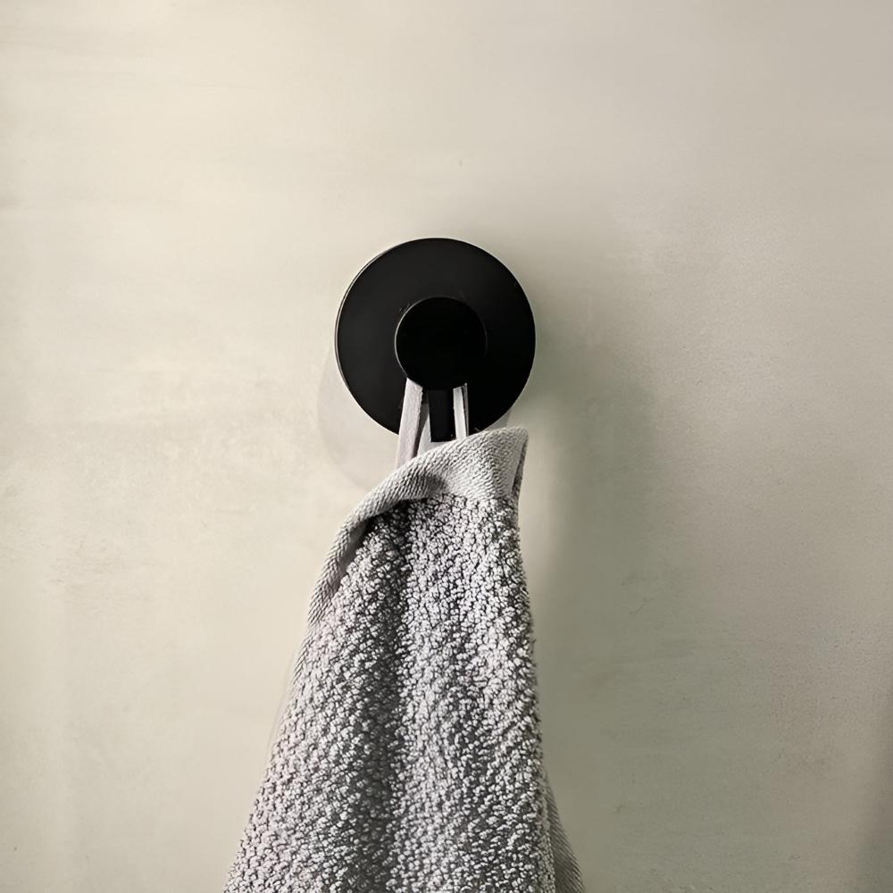 Grip Lock Shower Hooks, No-Drill Suction Mount