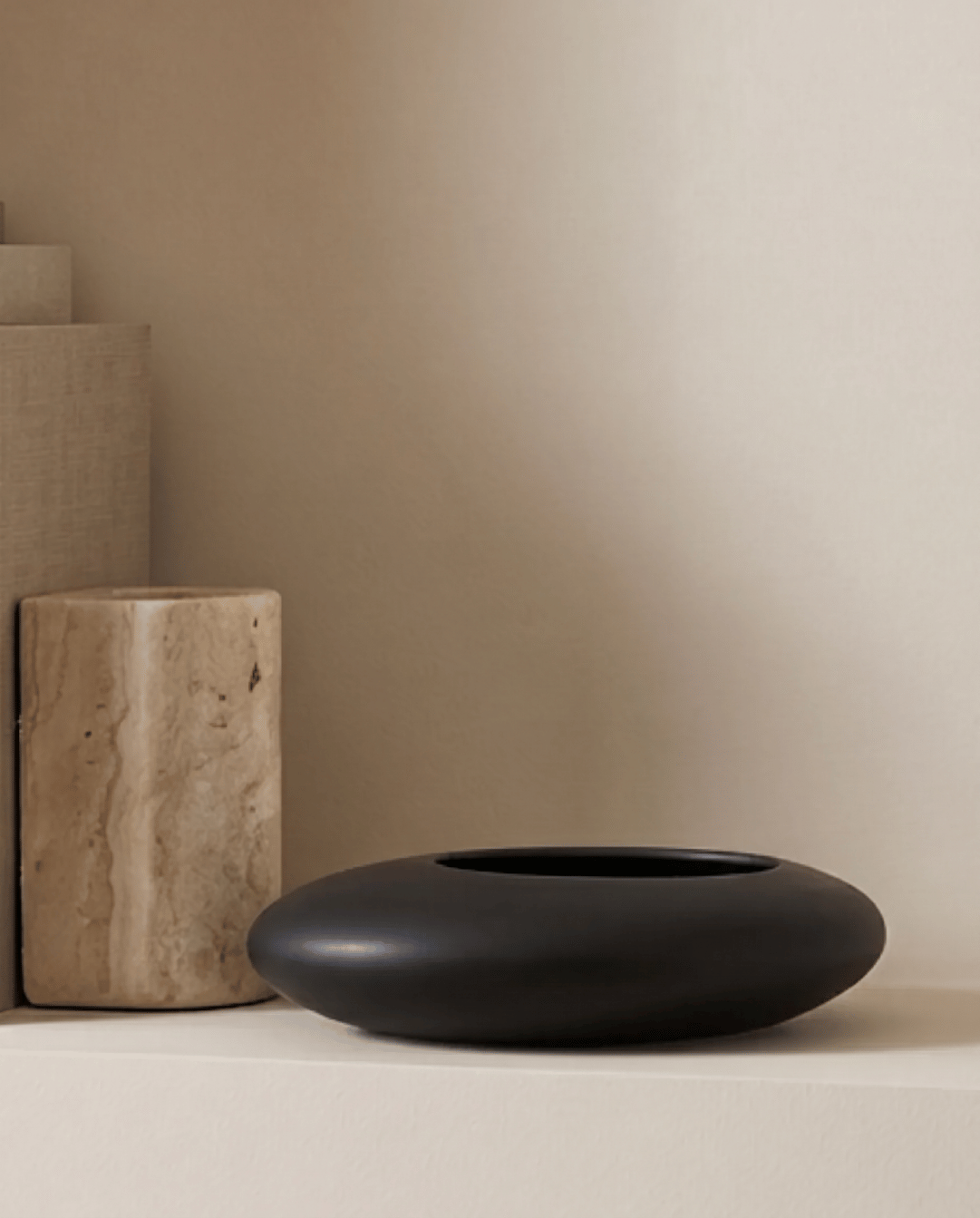 Plant Pot Ceramic Oval Designer Planter, 21 cm