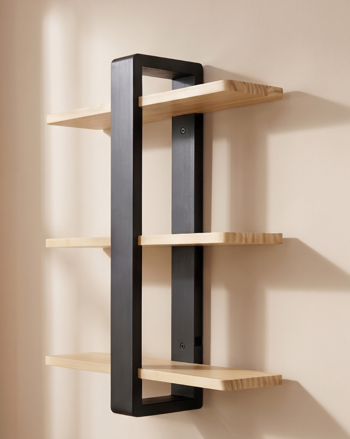 Wall Shelf Wood – Organic Design | Bamboo Wall Shelf Minimalist