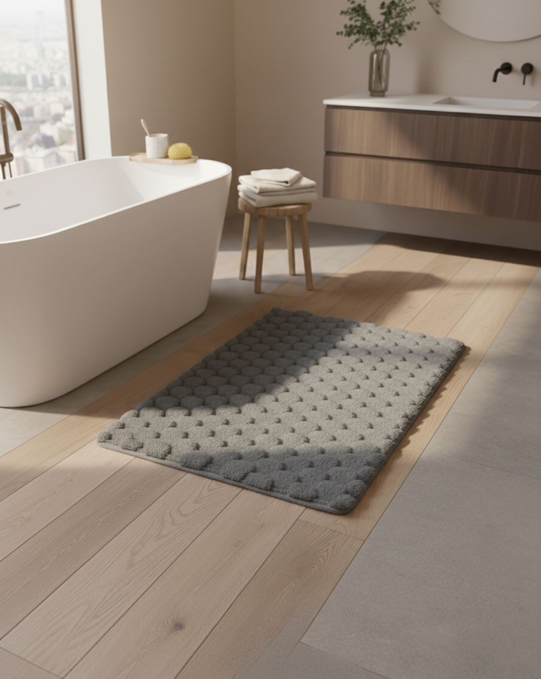 Plush Absorbent Bath Mat | Maison Roze