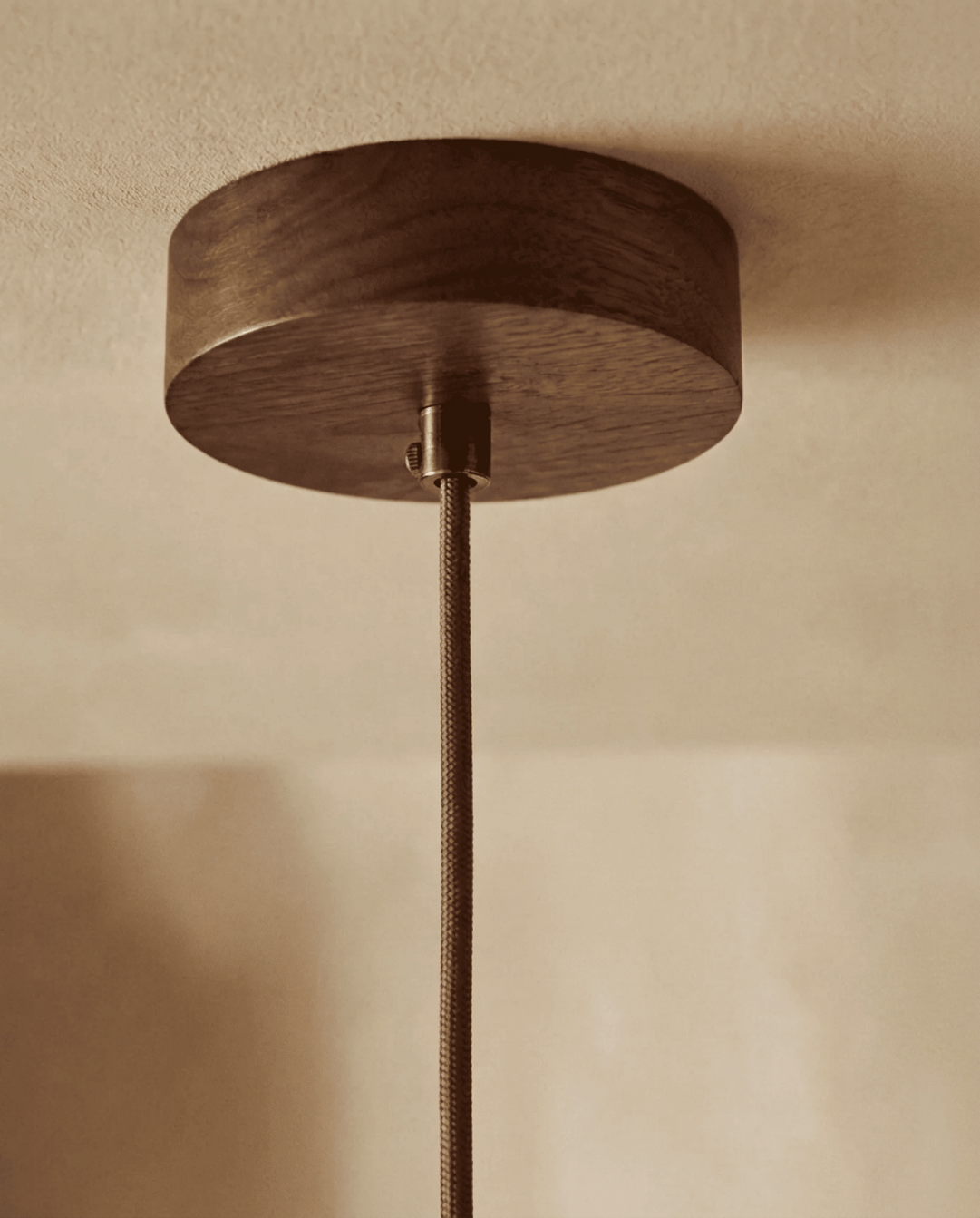 Cove Travertine Pendant Light | Wabi-Sabi Cylinder Design