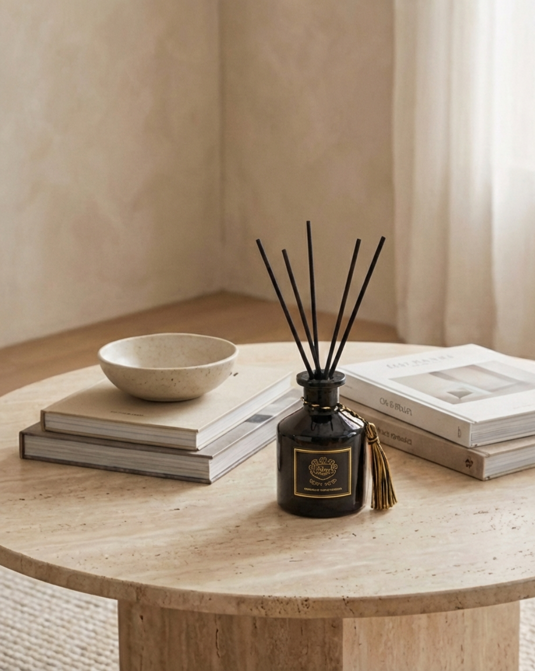 Elegant Glass Scent Diffuser - for a Refreshing Ambiance - Lavender