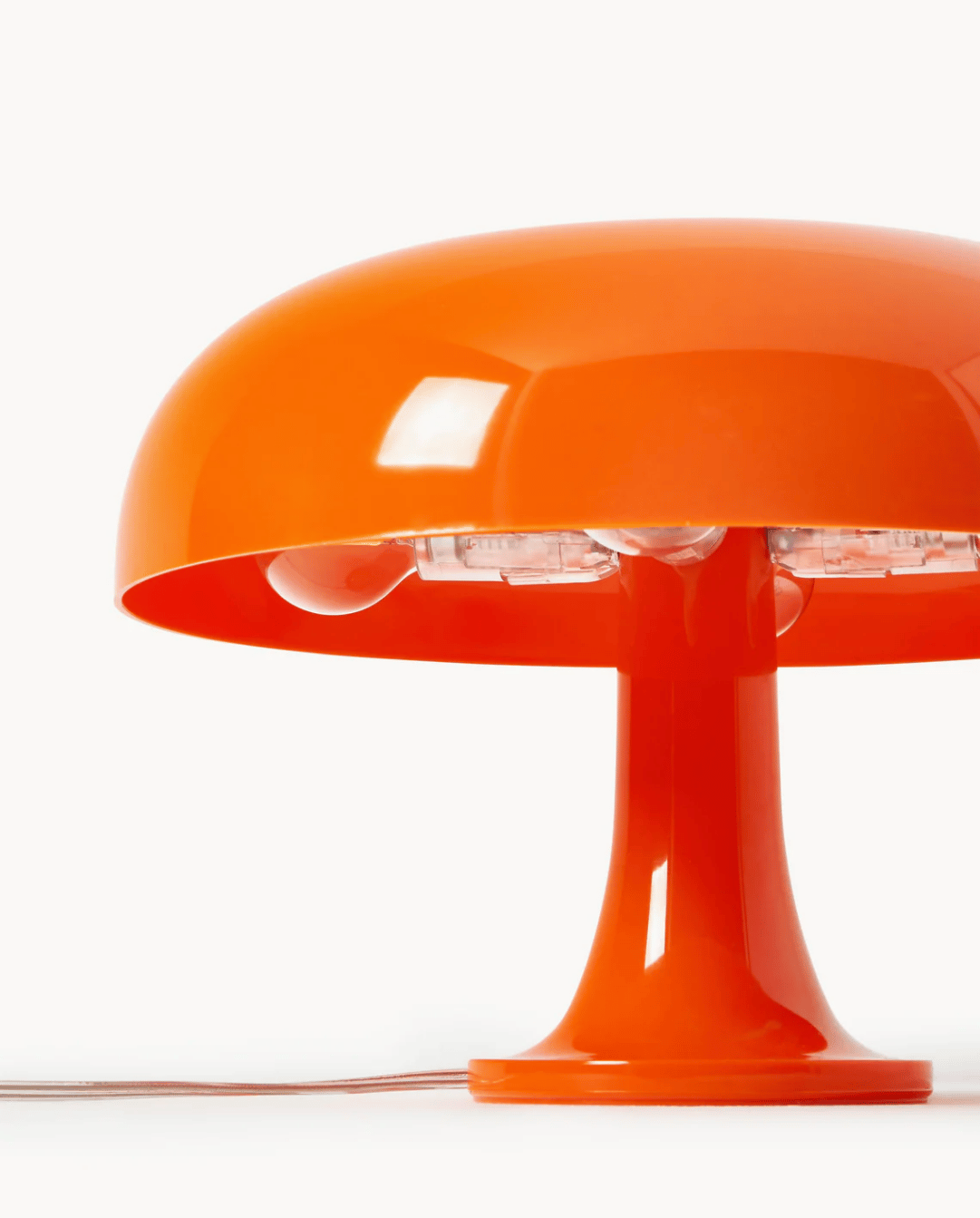 Mushroom Table Lamp - Retro Design, 32 cm
