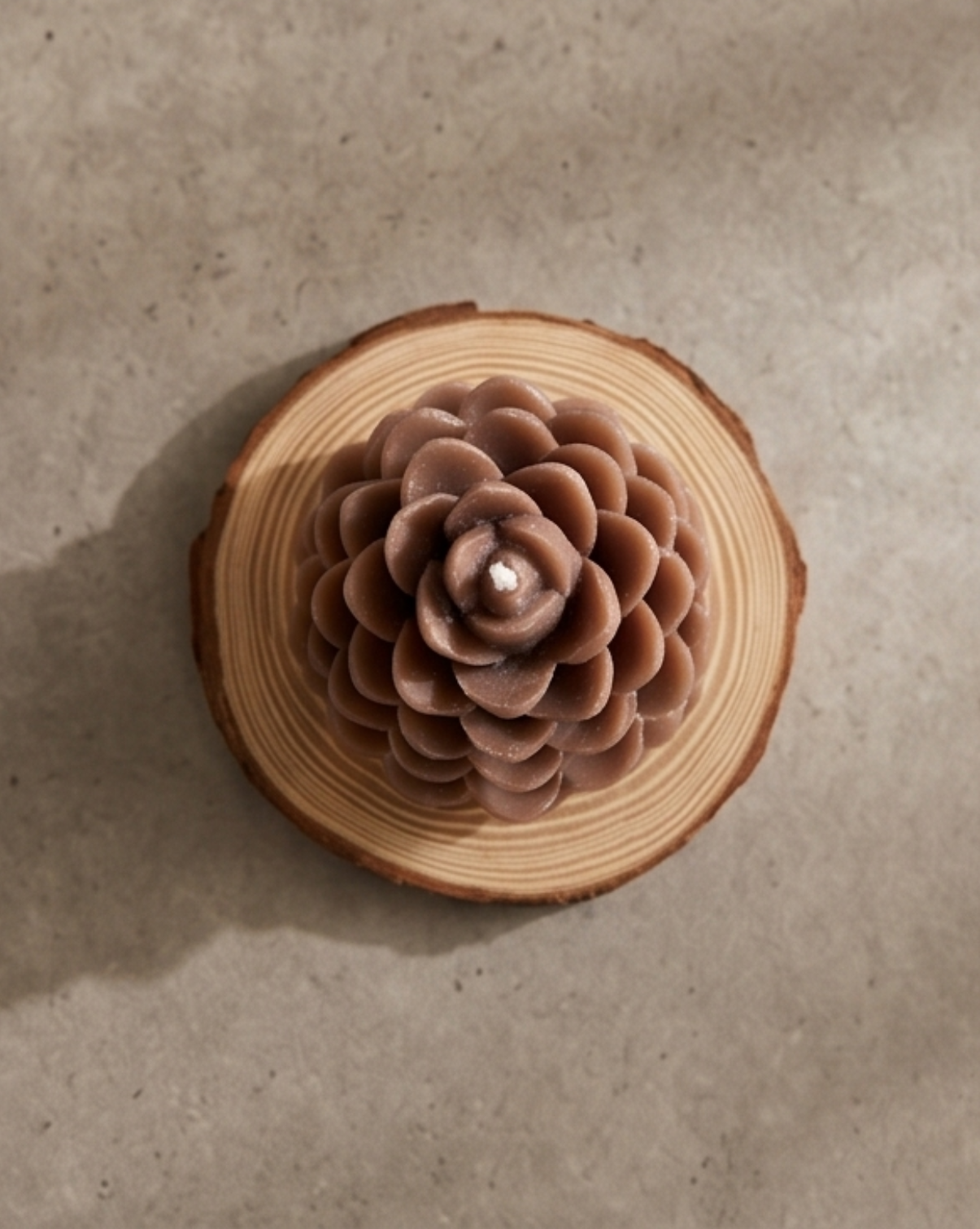 Scented Candle with Rose Scent in Soy Wax