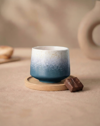 Ceramic Mug 200 mL – Sky Blue Coffee Mug & Tea Mug