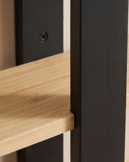 Wall Shelf Wood – Organic Design | Bamboo Wall Shelf Minimalist