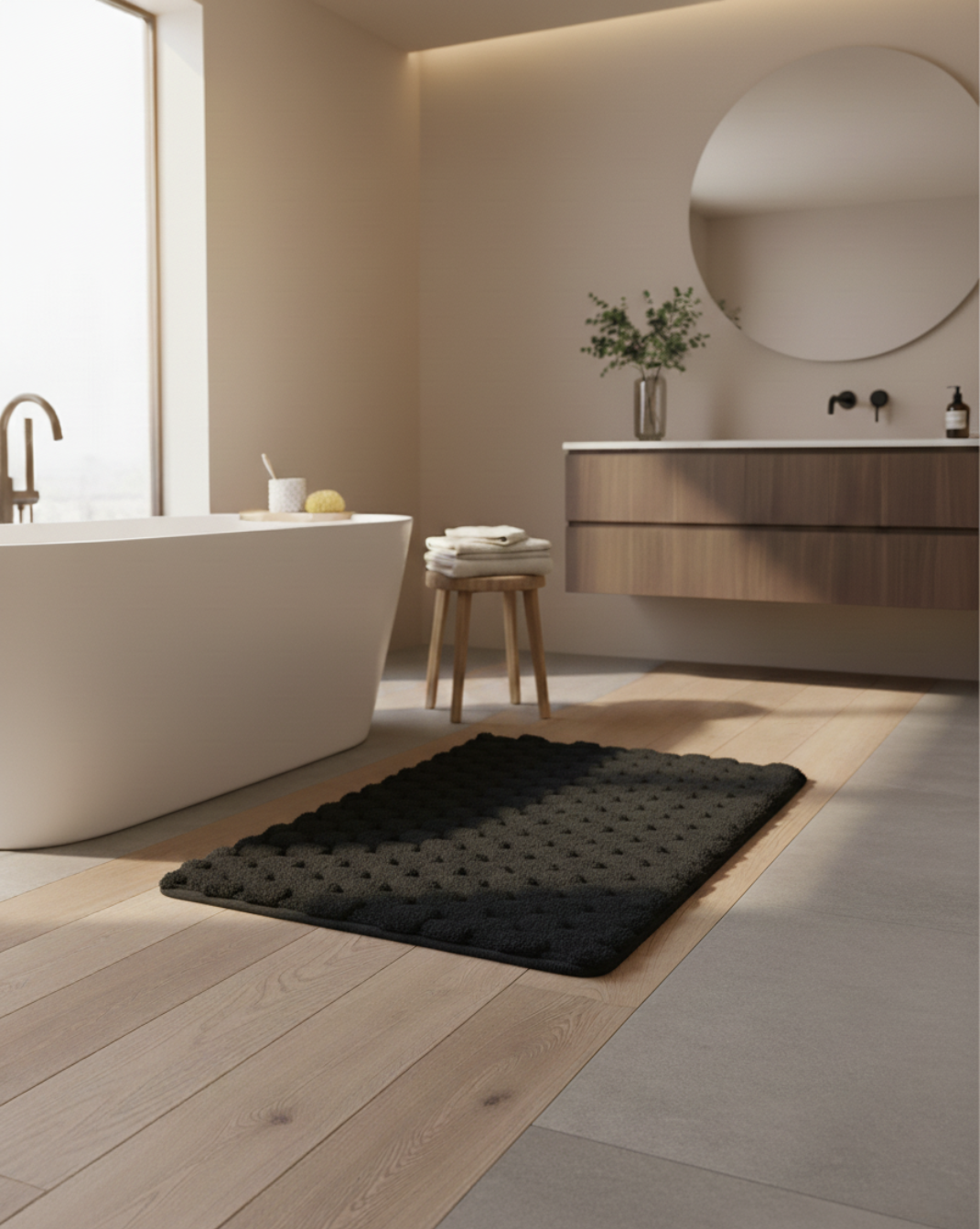 Plush Absorbent Bath Mat | Maison Roze