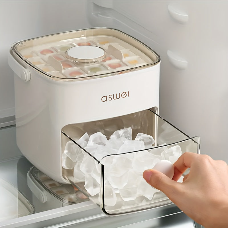 Electric Ice Maker, High Capacity, for Ice Cubes and Ice Balls, Kitchen or Home Bar