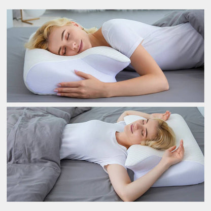 Memory Foam Pillow for Neck & Shoulder, Optimal Support & Comfort