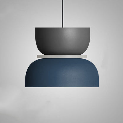 Nordic Macaron LED Pendant Light, Colorful Glass