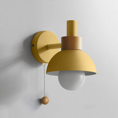 Nordic Macaron Globe Wall Sconce