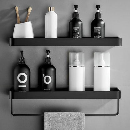 Luxury No-Drill Bathroom Shelf, Stylish, Durable & Space-Saving