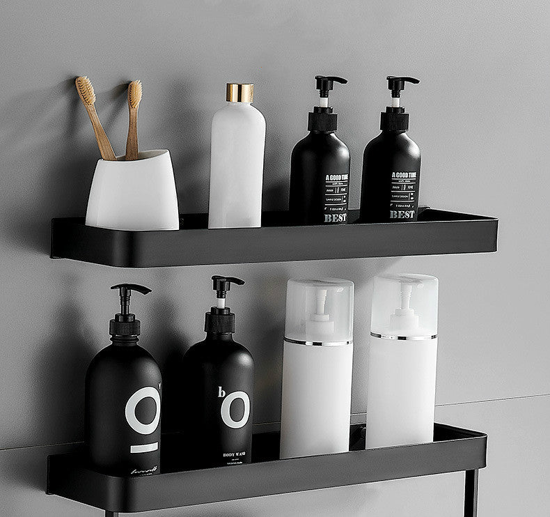 Luxury No-Drill Bathroom Shelf, Stylish, Durable & Space-Saving