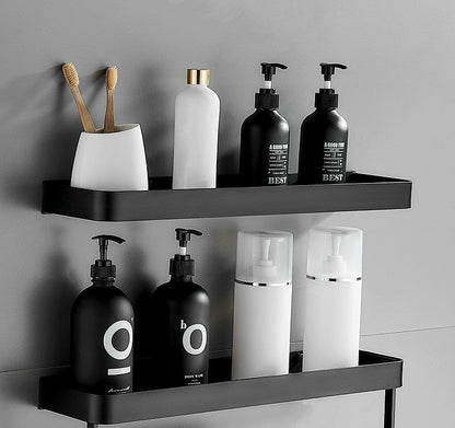 Luxury No-Drill Bathroom Shelf, Stylish, Durable & Space-Saving