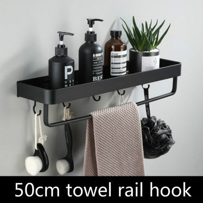 Luxury No-Drill Bathroom Shelf, Stylish, Durable & Space-Saving