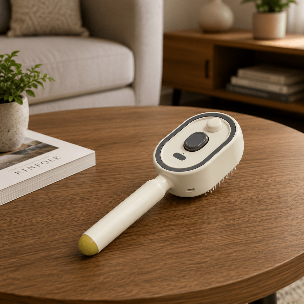 LUMICOMB – Hair Care Comb with Red Light and Spray Function