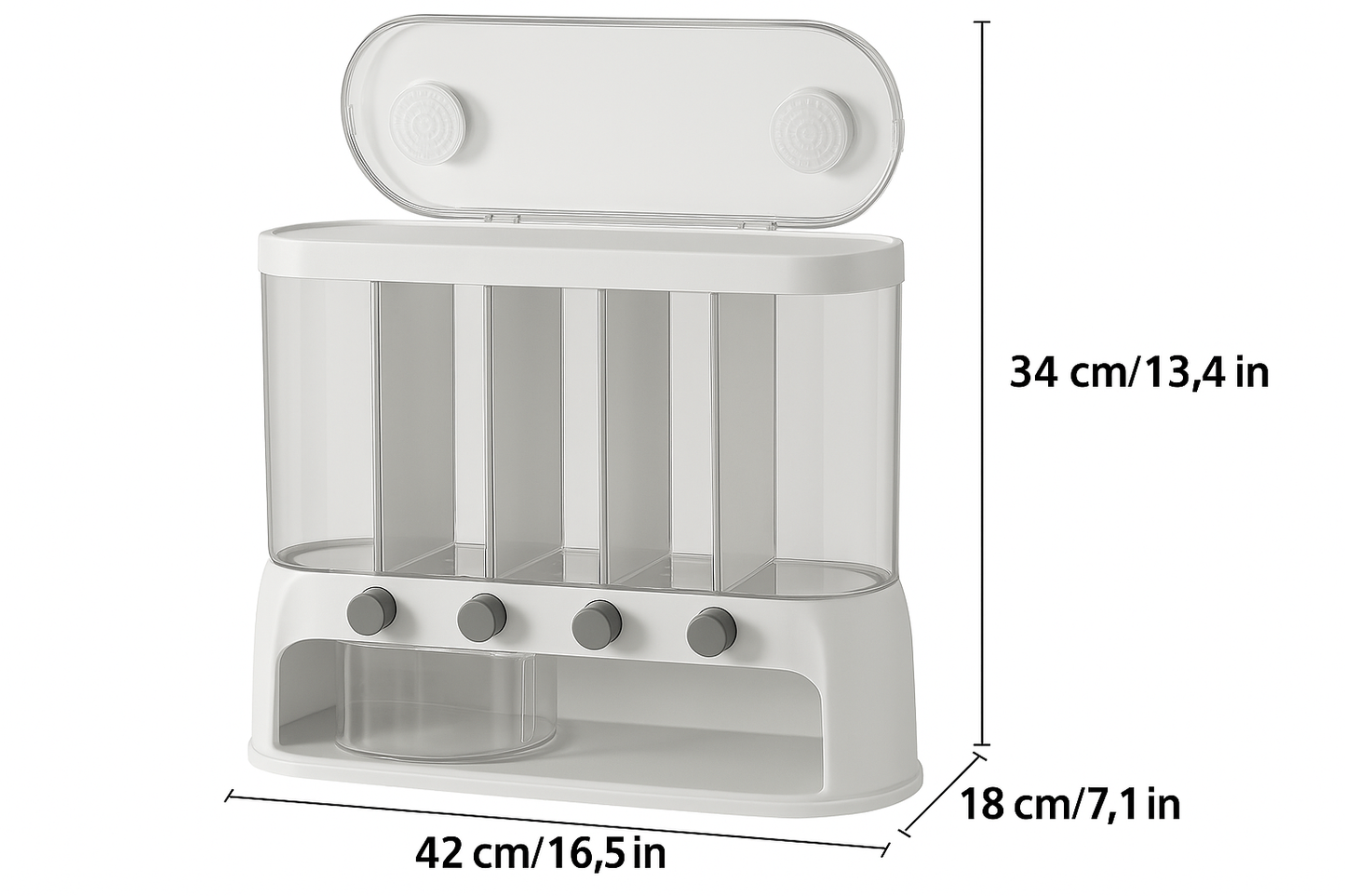 Clara | Multi-Compartment Storage Container 4