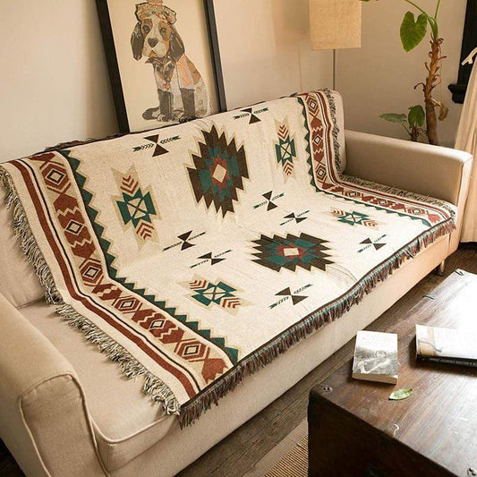 Cleo | Cotton Throw Blanket 1