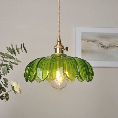 Cleo | Floral Glass Pendant Light 0