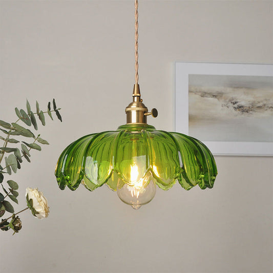 Cleo | Floral Glass Pendant Light 0