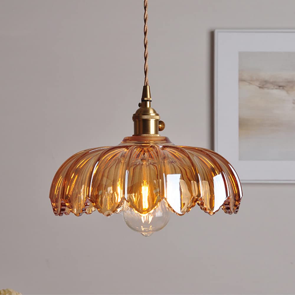 Cleo | Floral Glass Pendant Light 1