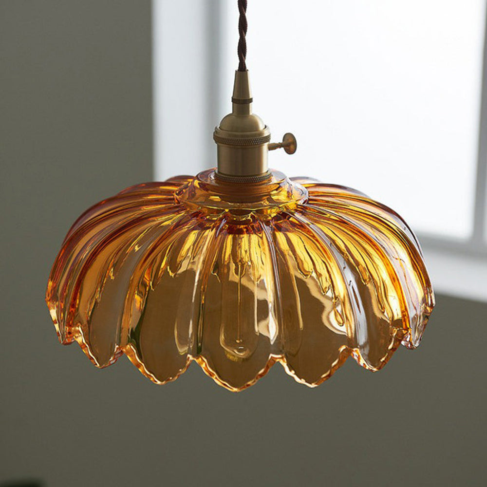 Cleo | Floral Glass Pendant Light 2