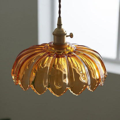 Cleo | Floral Glass Pendant Light 2