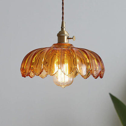Cleo | Floral Glass Pendant Light 3