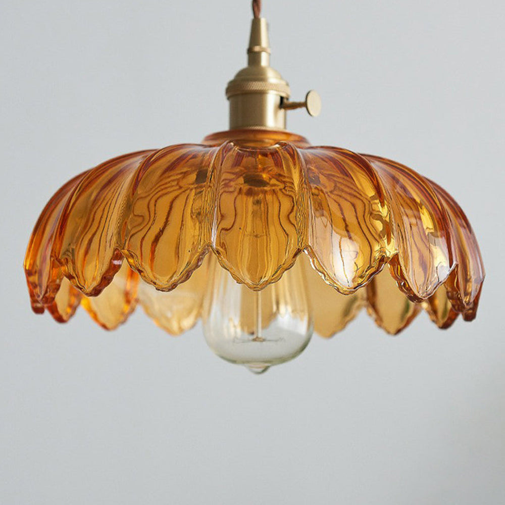 Cleo | Floral Glass Pendant Light 5
