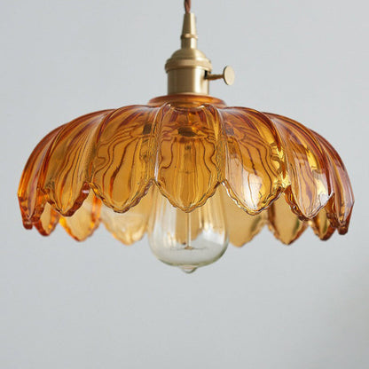 Cleo | Floral Glass Pendant Light 5