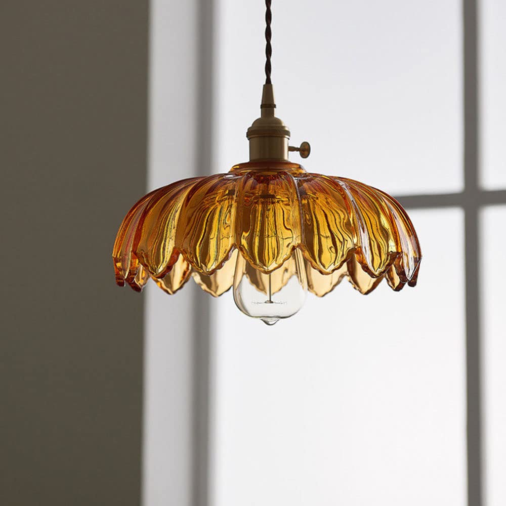 Cleo | Floral Glass Pendant Light 6
