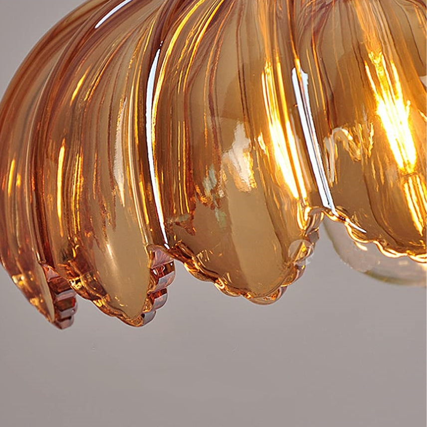 Cleo | Floral Glass Pendant Light 7