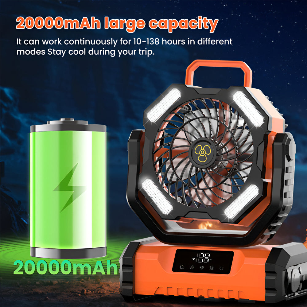 Cleo | Oscillating Portable Fan 8