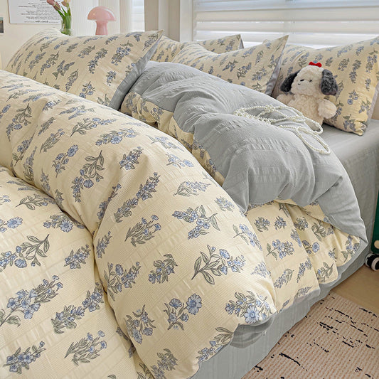 Cleo | Pastel Floral Bedding Set 0